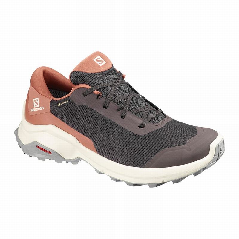 SALOMON X REVEAL GORE-TEX Philippines - Women's Hiking Shoes - Chocolate | 692841-IZC